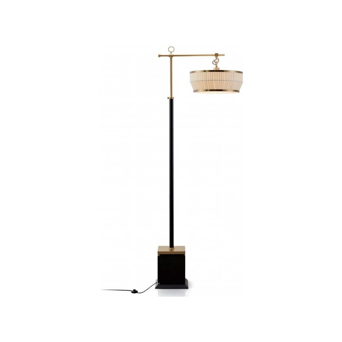 SinWay Floor-021 &middot; Natural marble and Spanish alabaster floor lamp