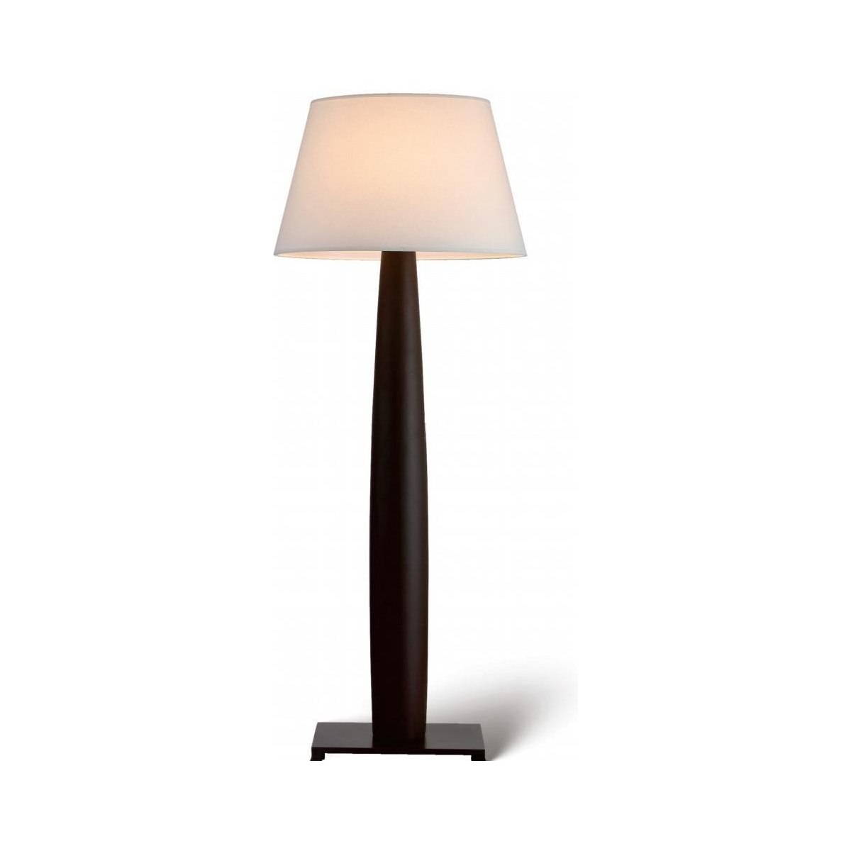 SinWay Floor-006 &middot; Natural marble and Spanish alabaster floor lamp
