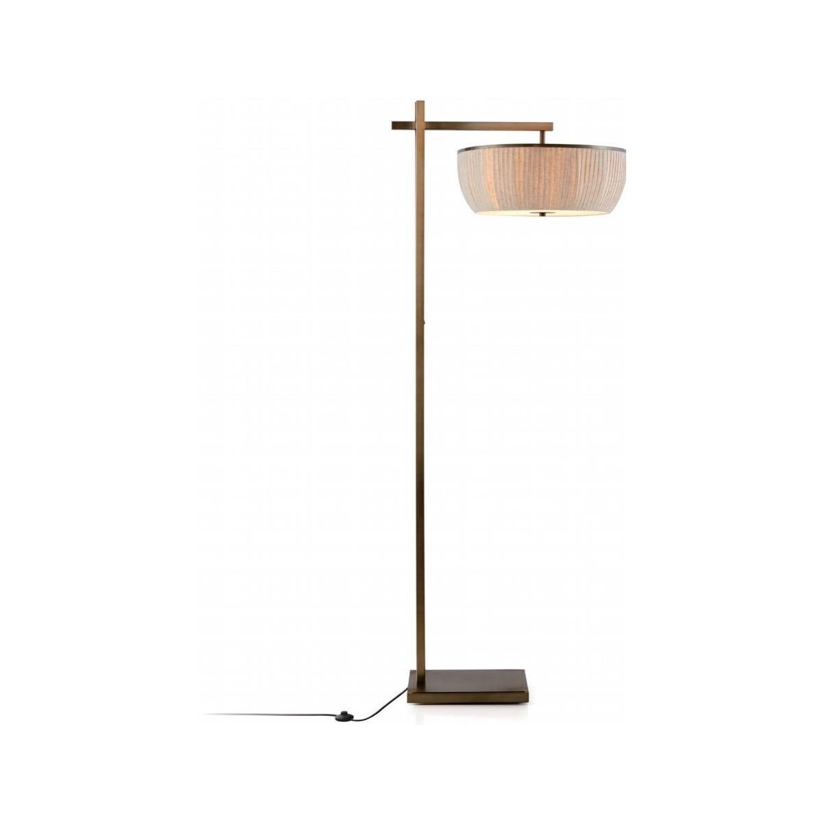 SinWay Floor-016 &middot; Natural marble and Spanish alabaster floor lamp