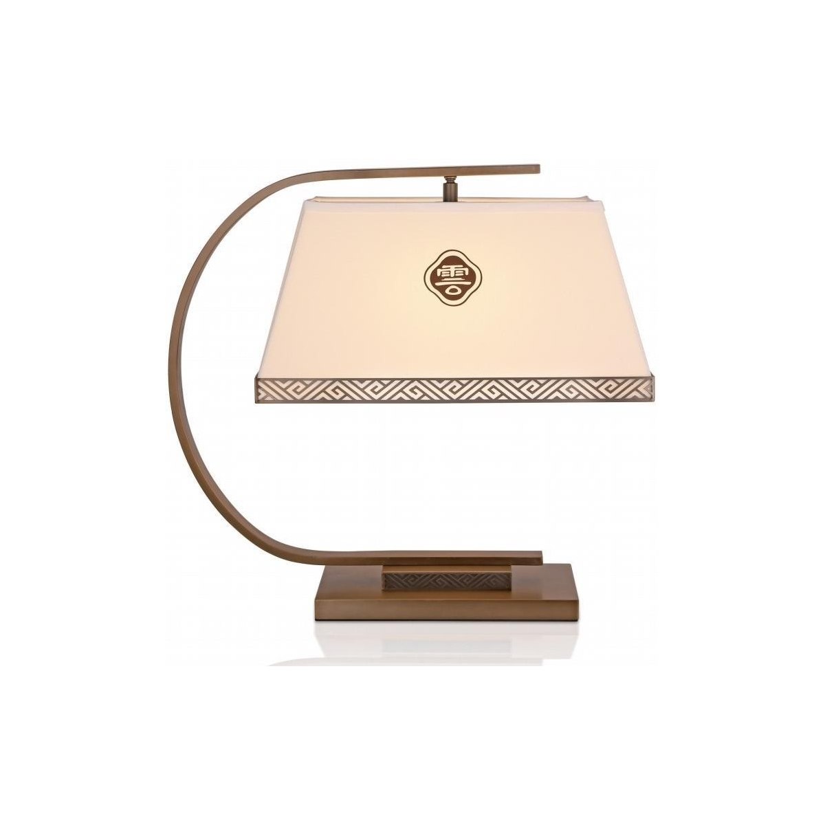 SinWay Table-025 &middot; Natural marble and Spanish alabaster table lamp