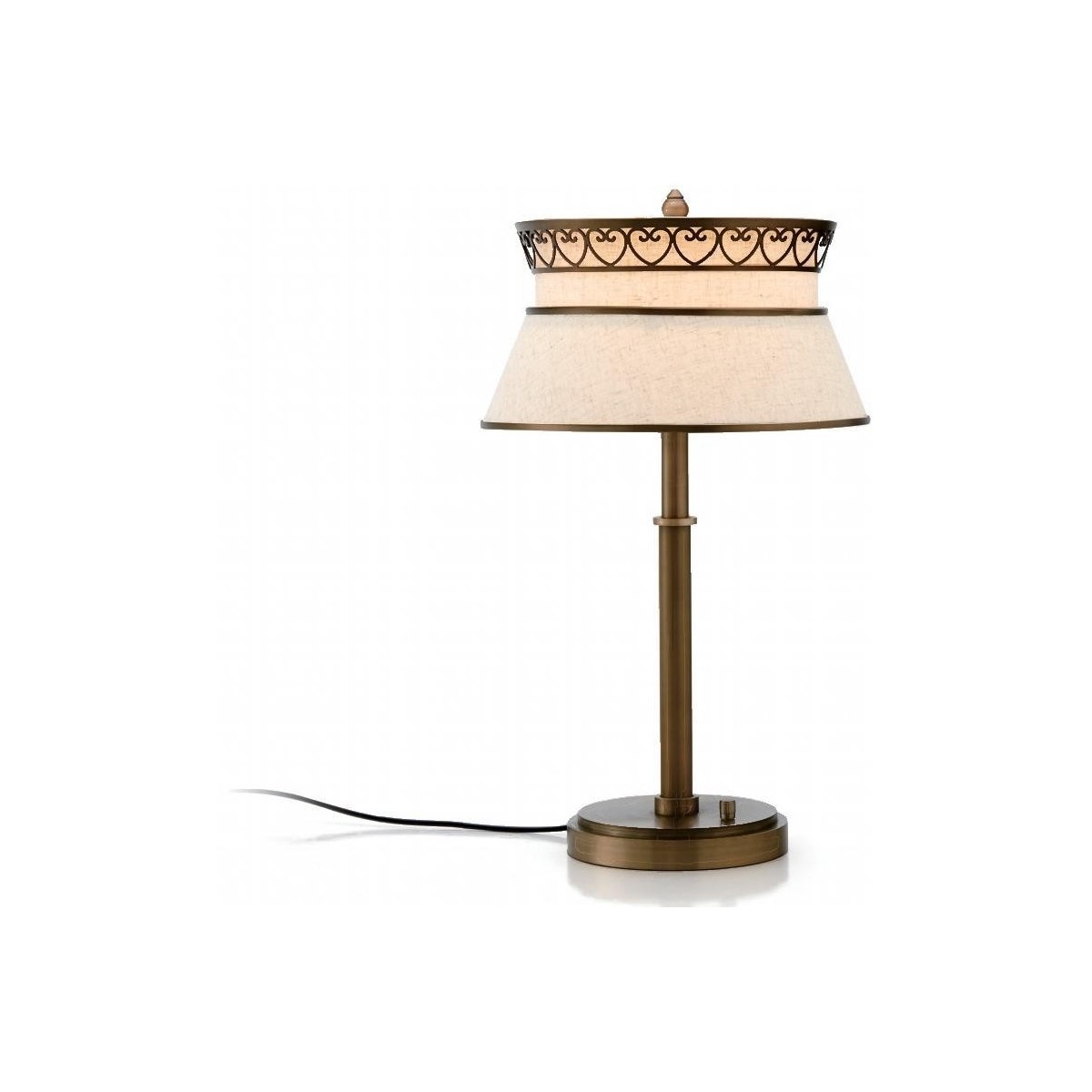 SinWay Table-024 &middot; Natural marble and Spanish alabaster table lamp