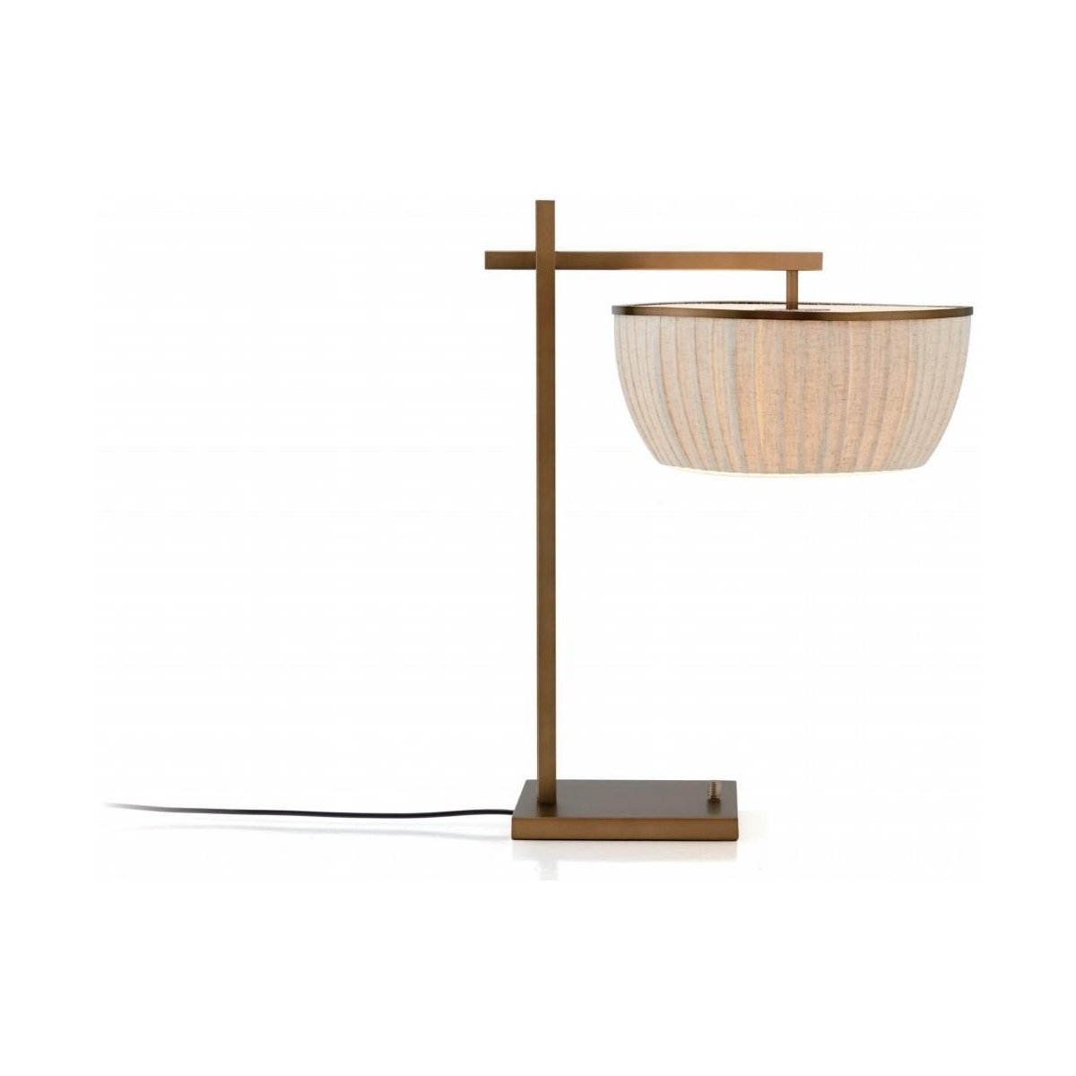 SinWay Table-022 &middot; Natural marble and Spanish alabaster table lamp