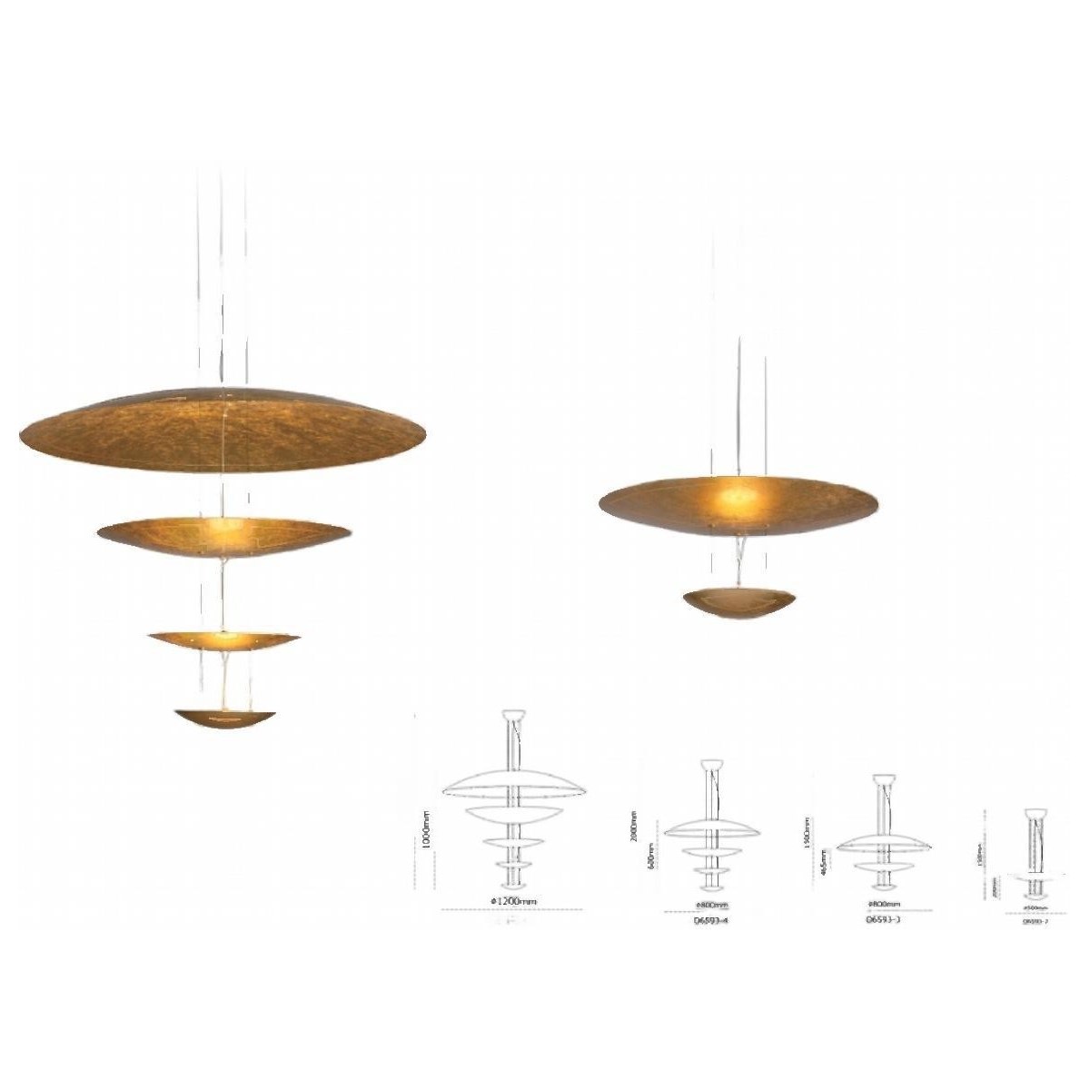 SinWay Pendant-071 &middot; Natural marble and Spanish alabaster pendant light