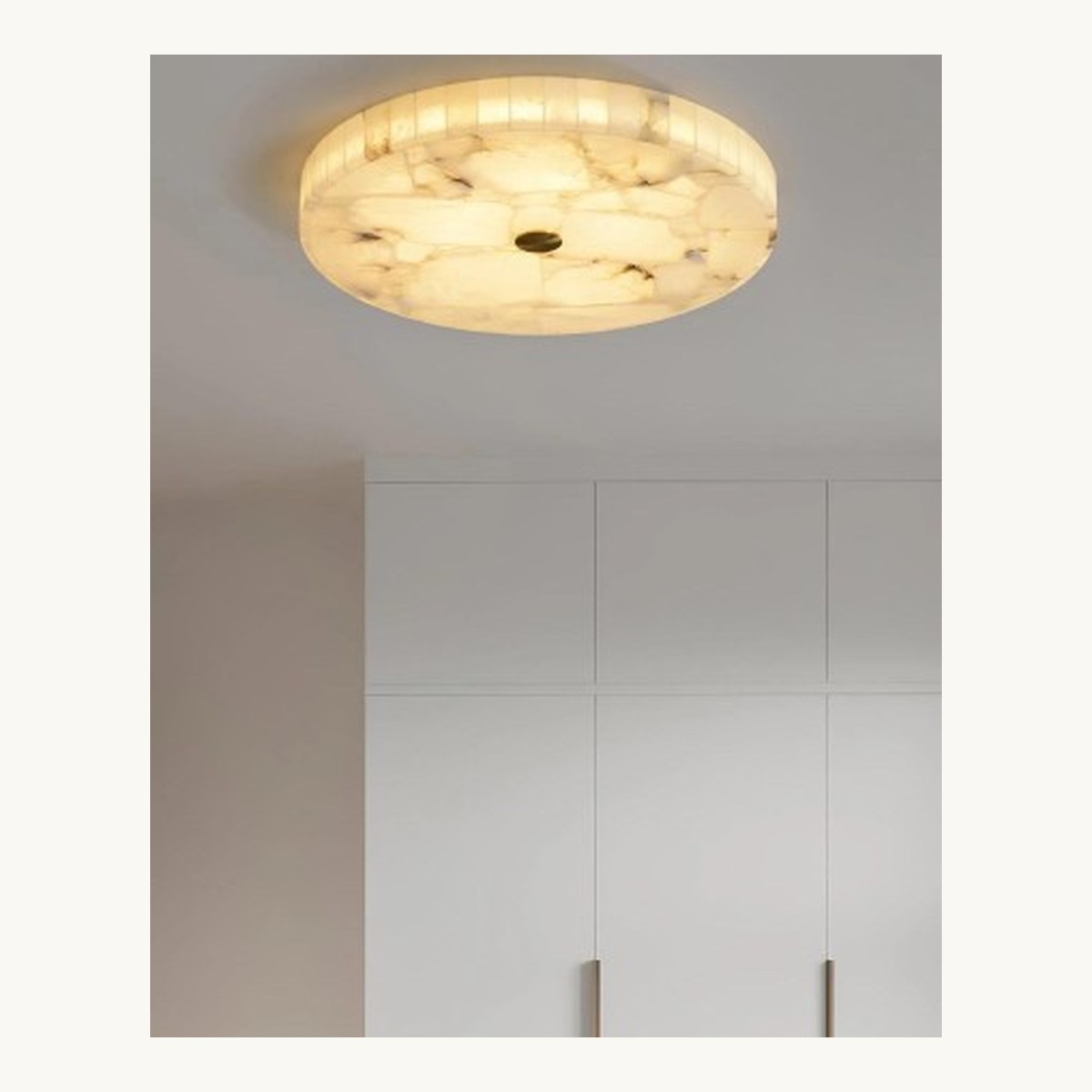SinWay Pendant-054 &middot; Natural marble and Spanish alabaster pendant light