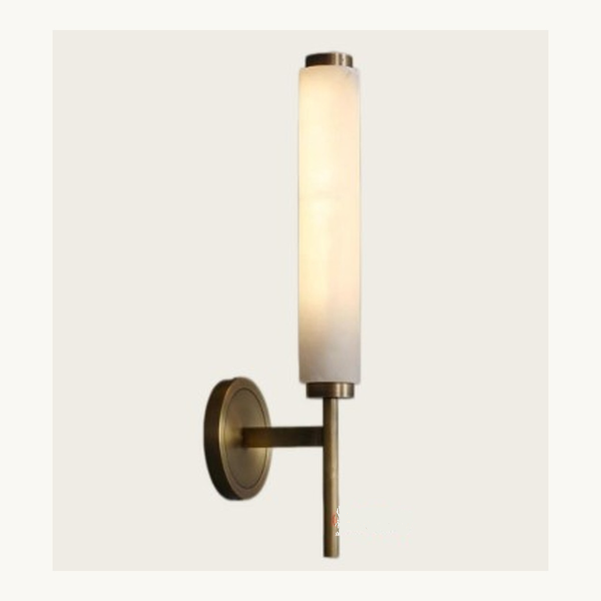 SinWay Wall-026 &middot; Natural marble and Spanish alabaster wall light