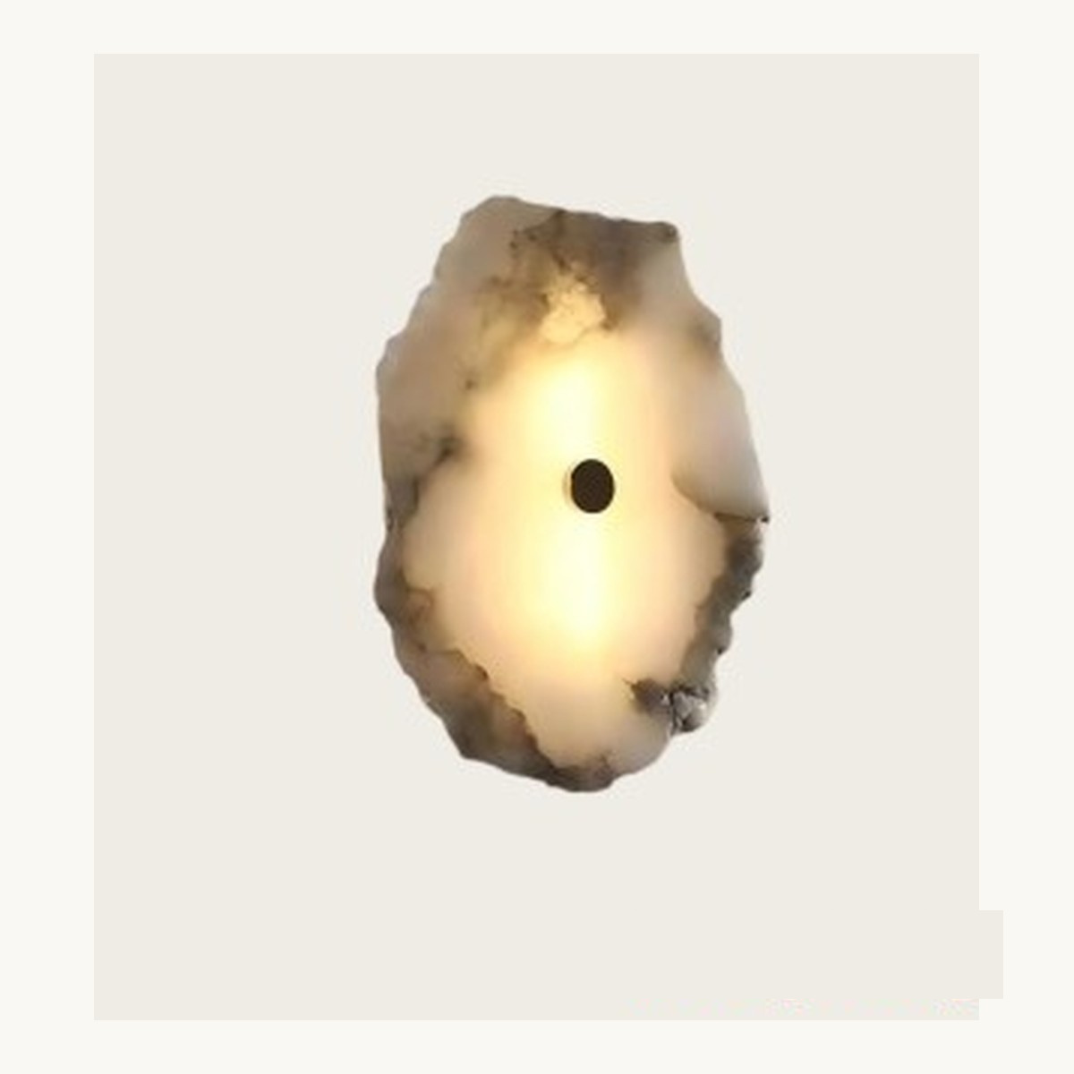 SinWay Wall-030 &middot; Natural marble and Spanish alabaster wall light