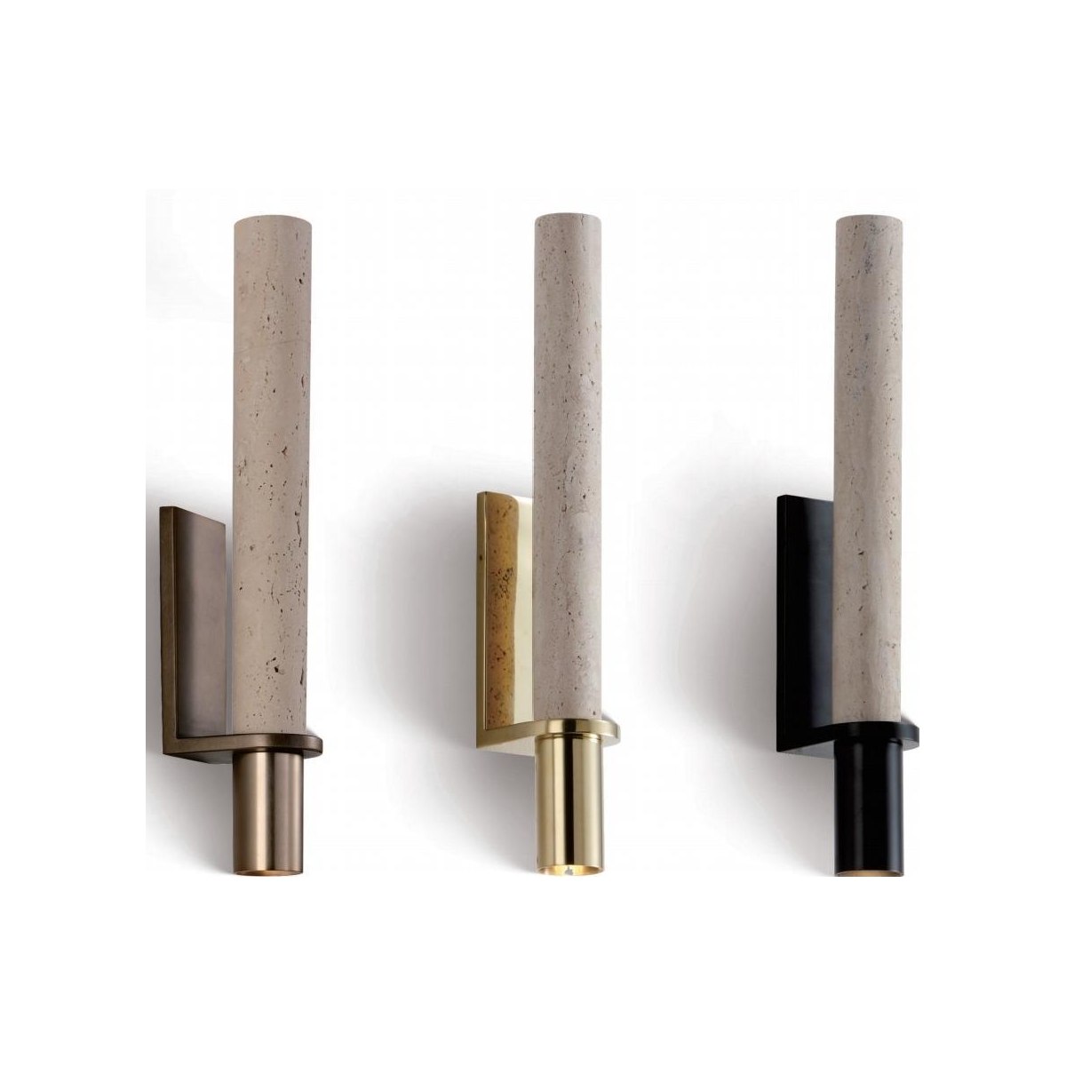 SinWay Wall-039 &middot; Natural marble and Spanish alabaster wall light