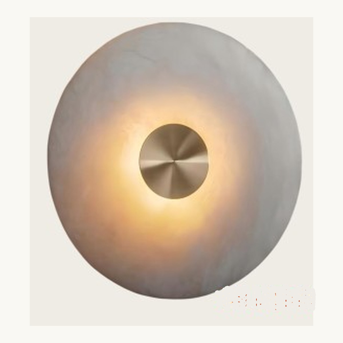 SinWay Wall-052 &middot; Natural marble and Spanish alabaster wall light