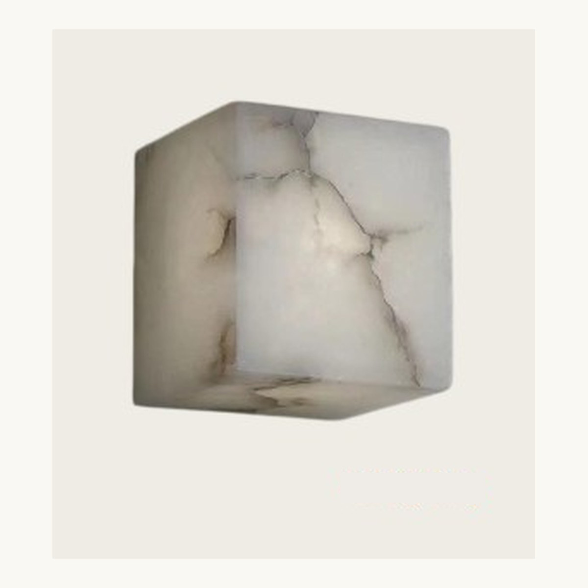 SinWay Wall-056 &middot; Natural marble and Spanish alabaster wall light