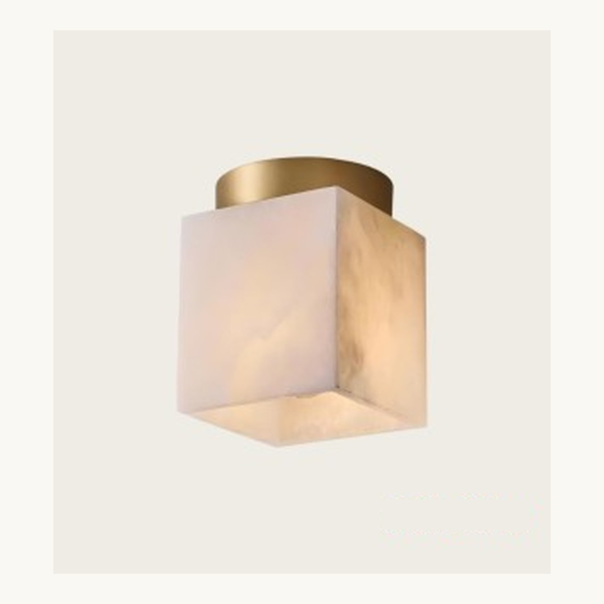 SinWay Wall-059 &middot; Natural marble and Spanish alabaster wall light