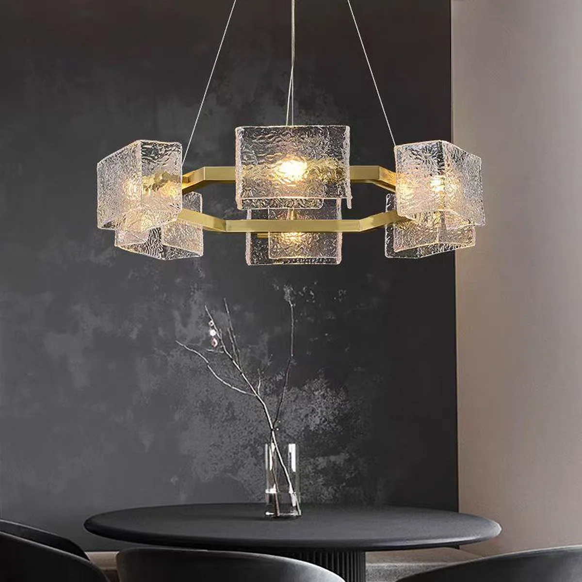 SinWay sinway-murano-130 · Murano Style Crystal Pendant Lamp