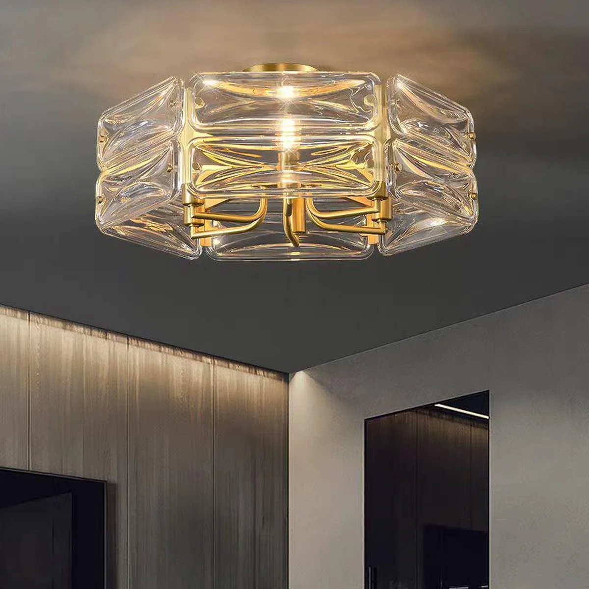 SinWay sinway-murano-029 · Murano Style Crystal Pendant Lamp