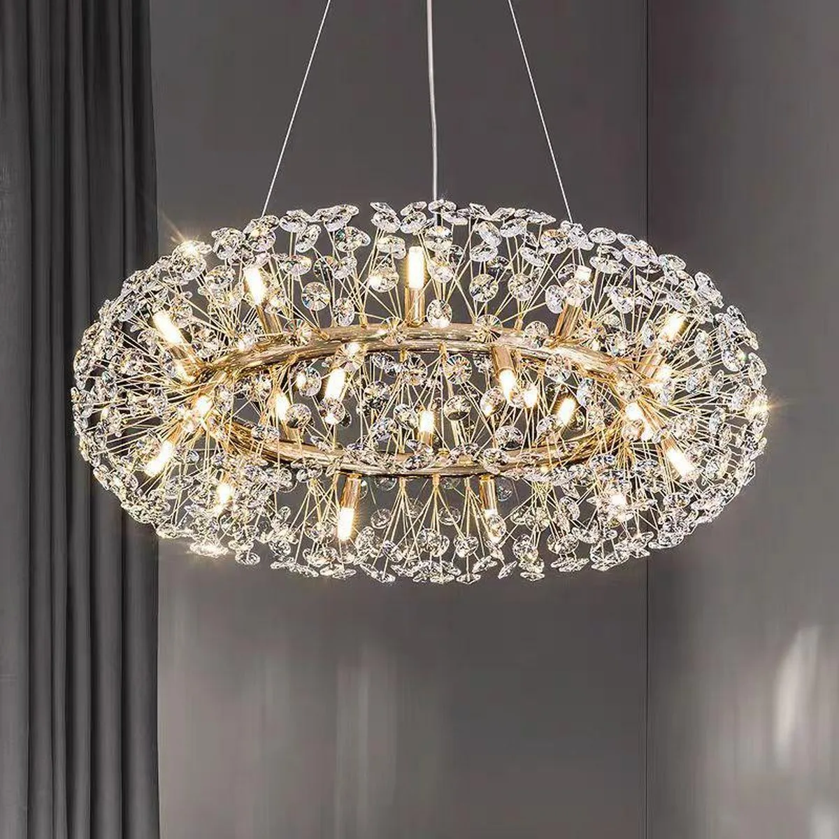 SinWay sinway-murano-139 · Murano Style Crystal Pendant Lamp