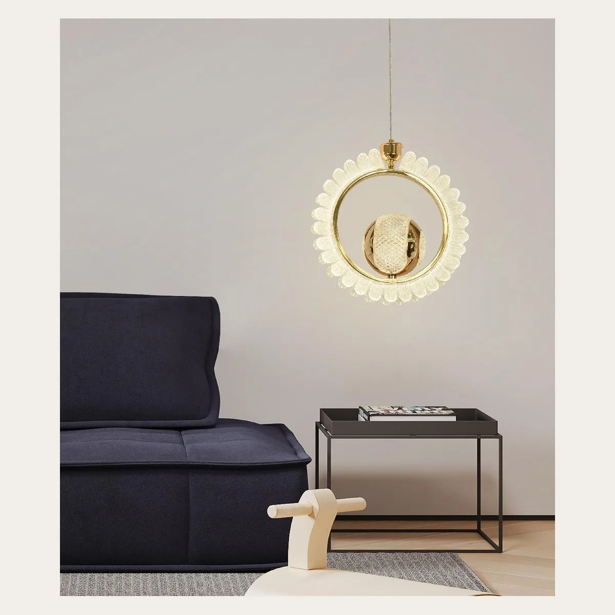 SinWay sinway-alu-pendant-029 · Aluminum & Acrylic Wall Lamp