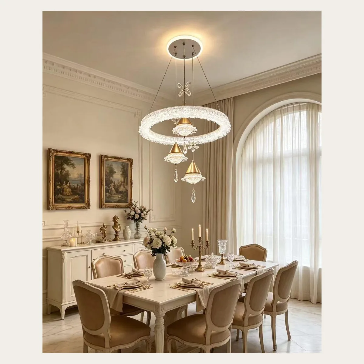 SinWay sinway-alu-pendant-040 &middot; Aluminum & Acrylic Pendant Lamp