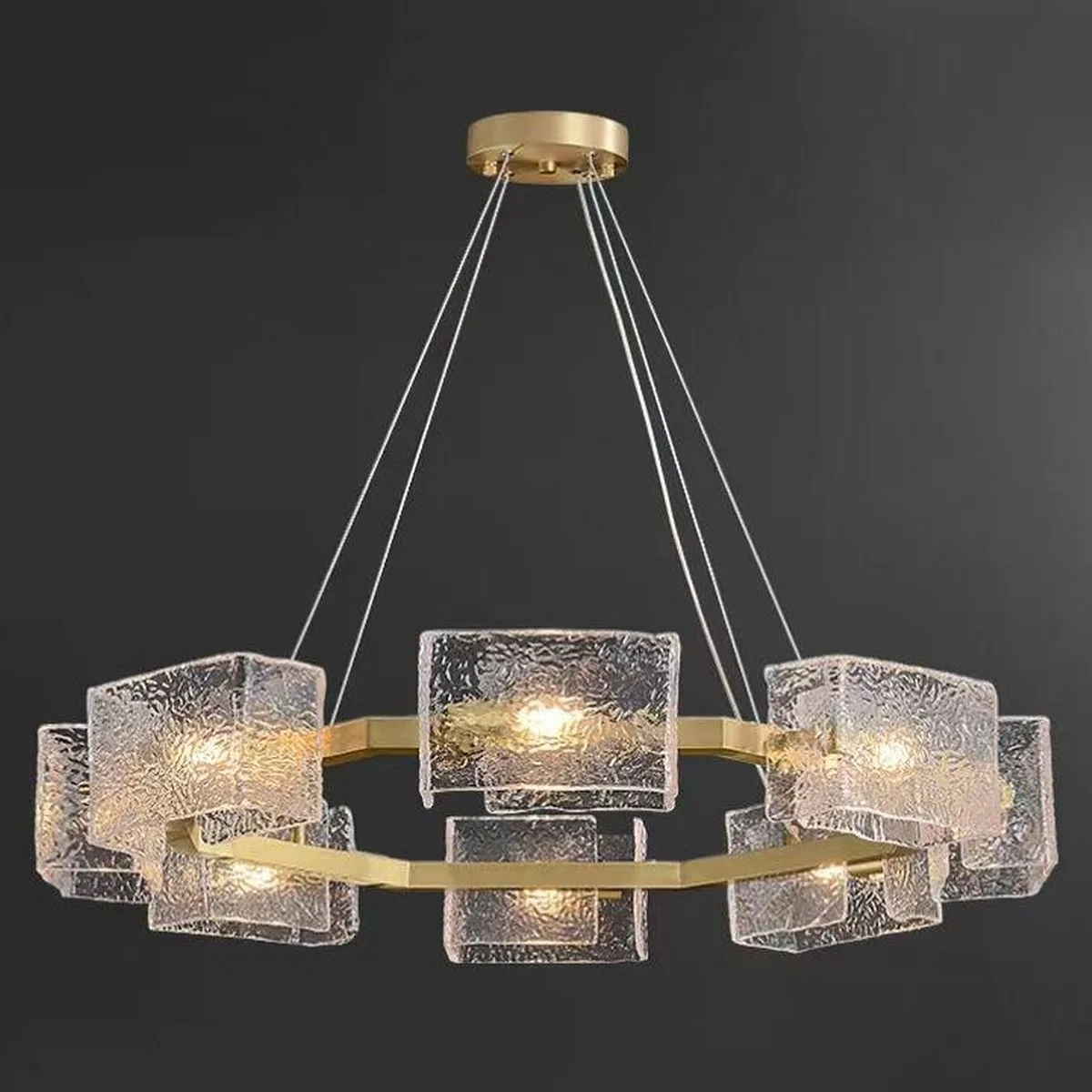 SinWay sinway-murano-131 · Murano Style Crystal Pendant Lamp