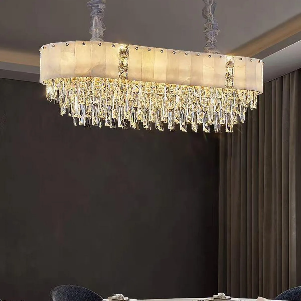 SinWay sinway-murano-154 · Murano Style Crystal Pendant Lamp