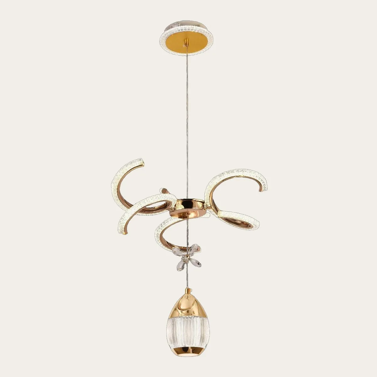 SinWay sinway-alu-pendant-002 &middot; Aluminum & Acrylic Pendant Lamp