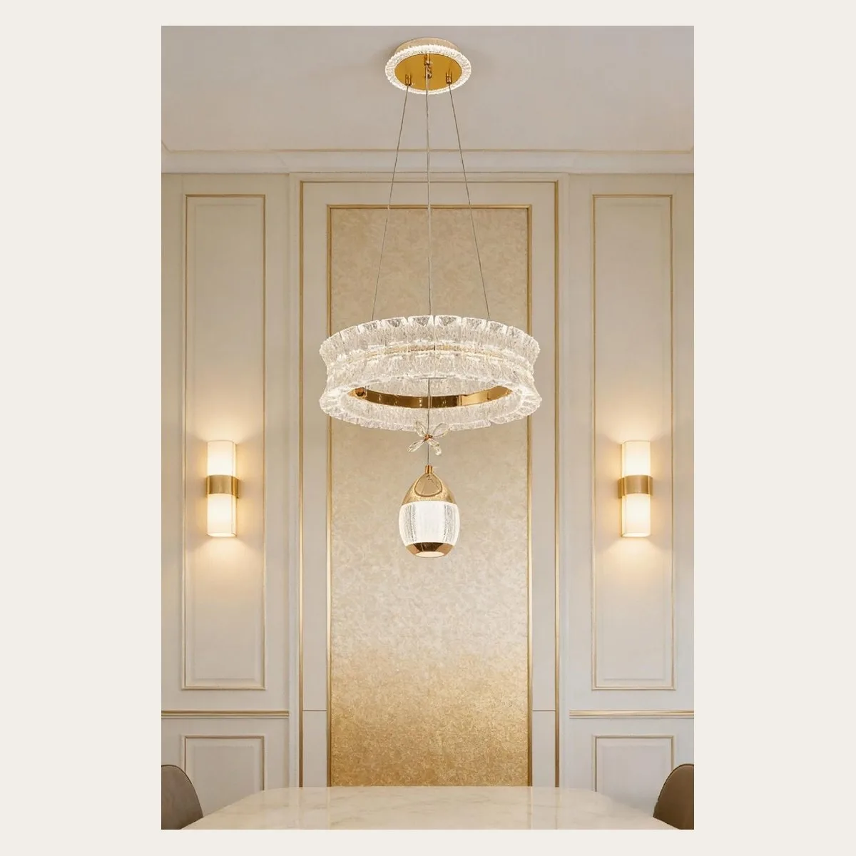 SinWay sinway-alu-pendant-010 · Aluminum & Acrylic Wall Lamp