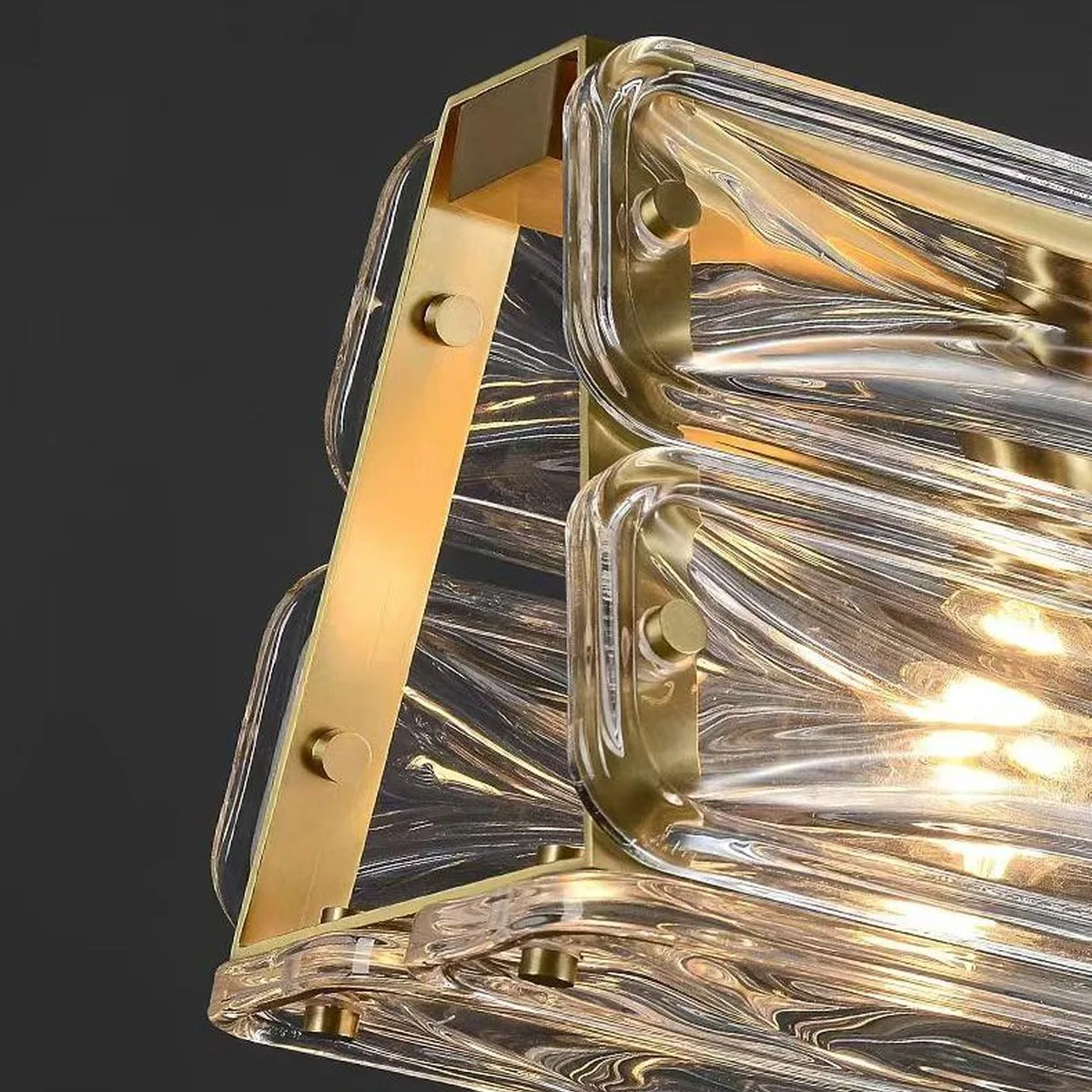 SinWay sinway-murano-025 · Murano Style Crystal Pendant Lamp