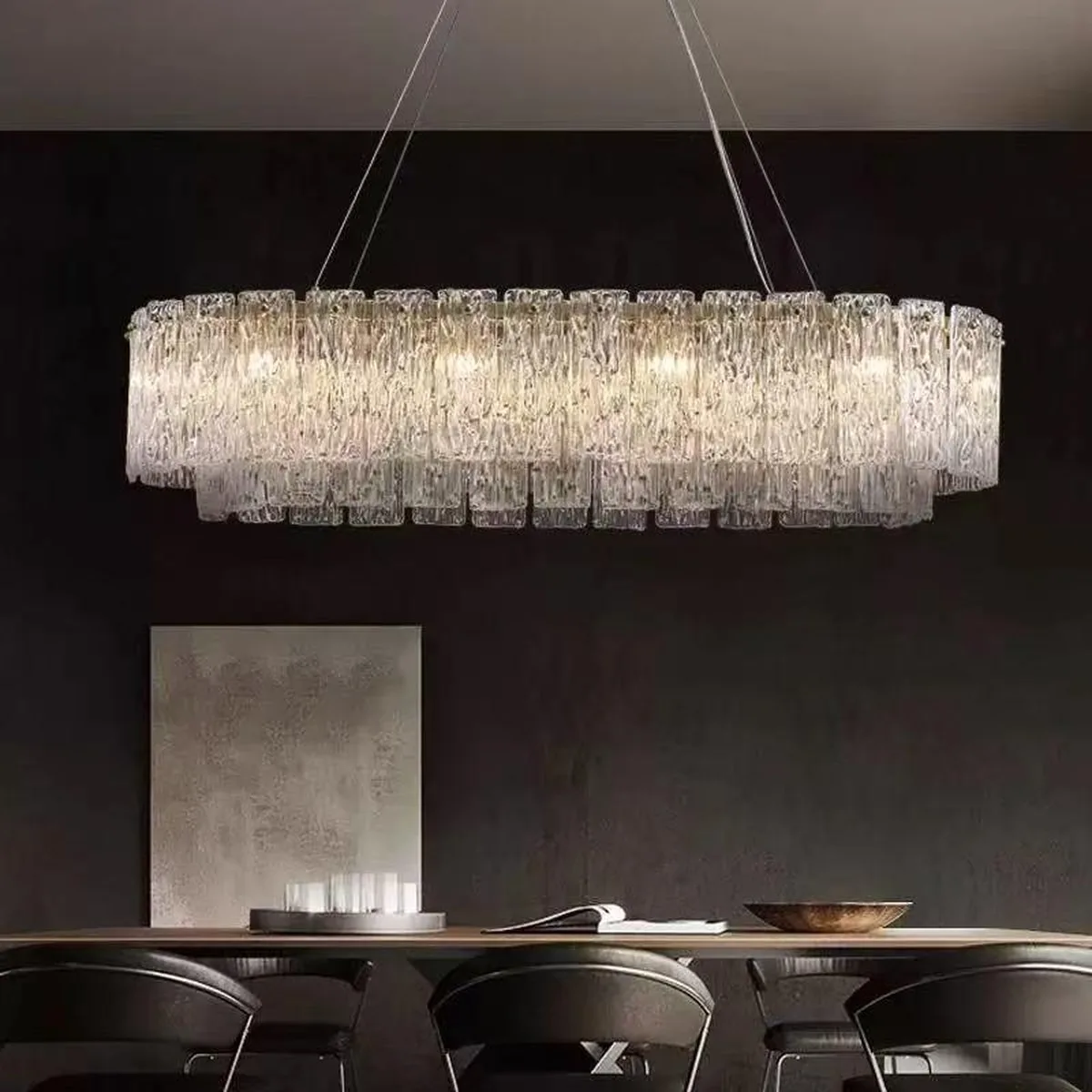 SinWay sinway-murano-207 · Murano Style Crystal Pendant Lamp