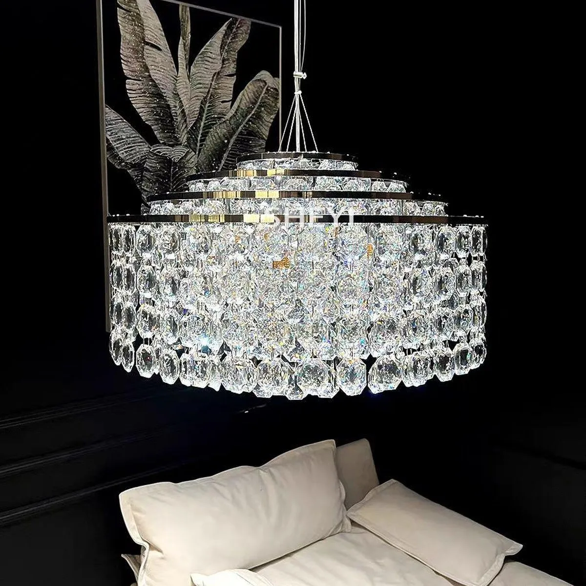SinWay sinway-murano-015 · Murano Style Crystal Pendant Lamp