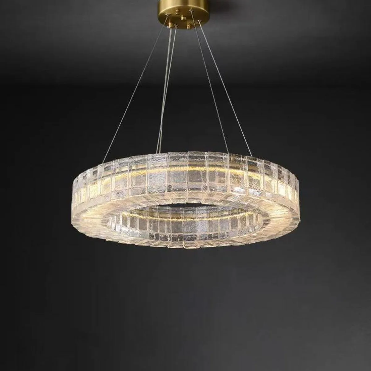 SinWay sinway-murano-116 · Murano Style Crystal Pendant Lamp