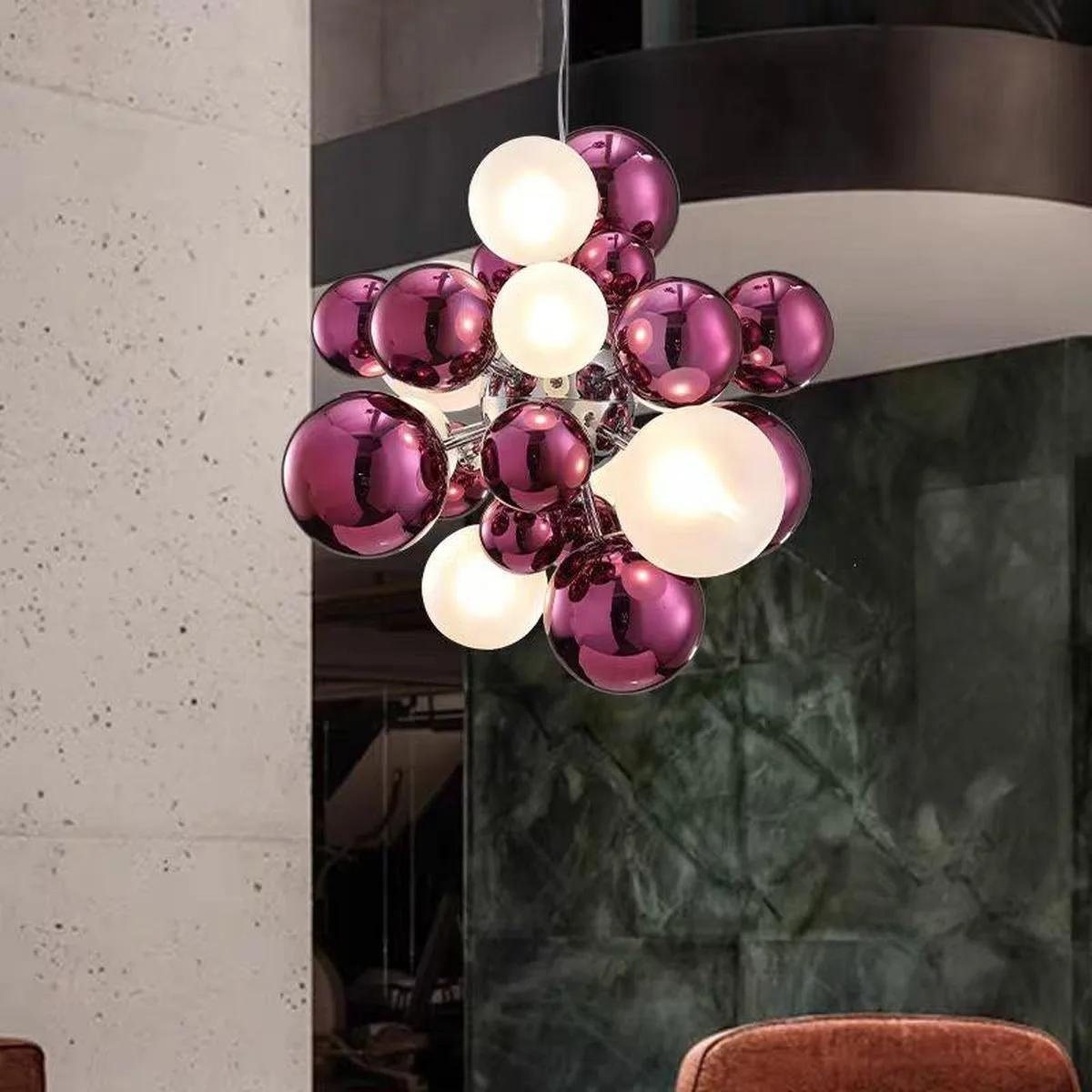 SinWay sinway-murano-167 · Murano Style Crystal Pendant Lamp