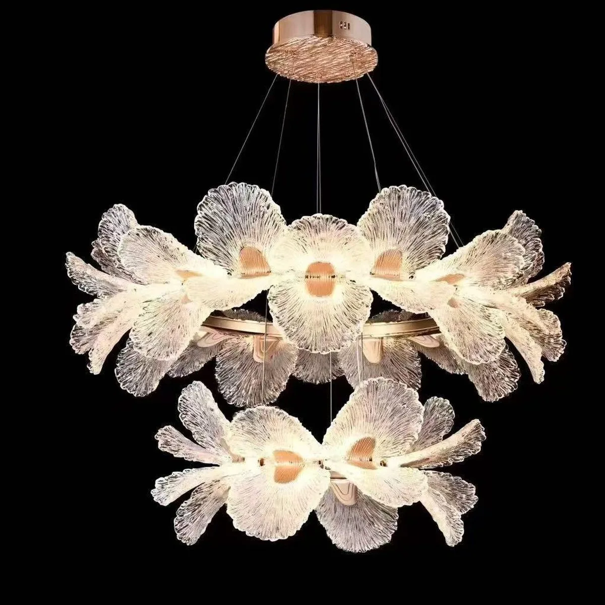 SinWay sinway-murano-047 · Murano Style Crystal Pendant Lamp