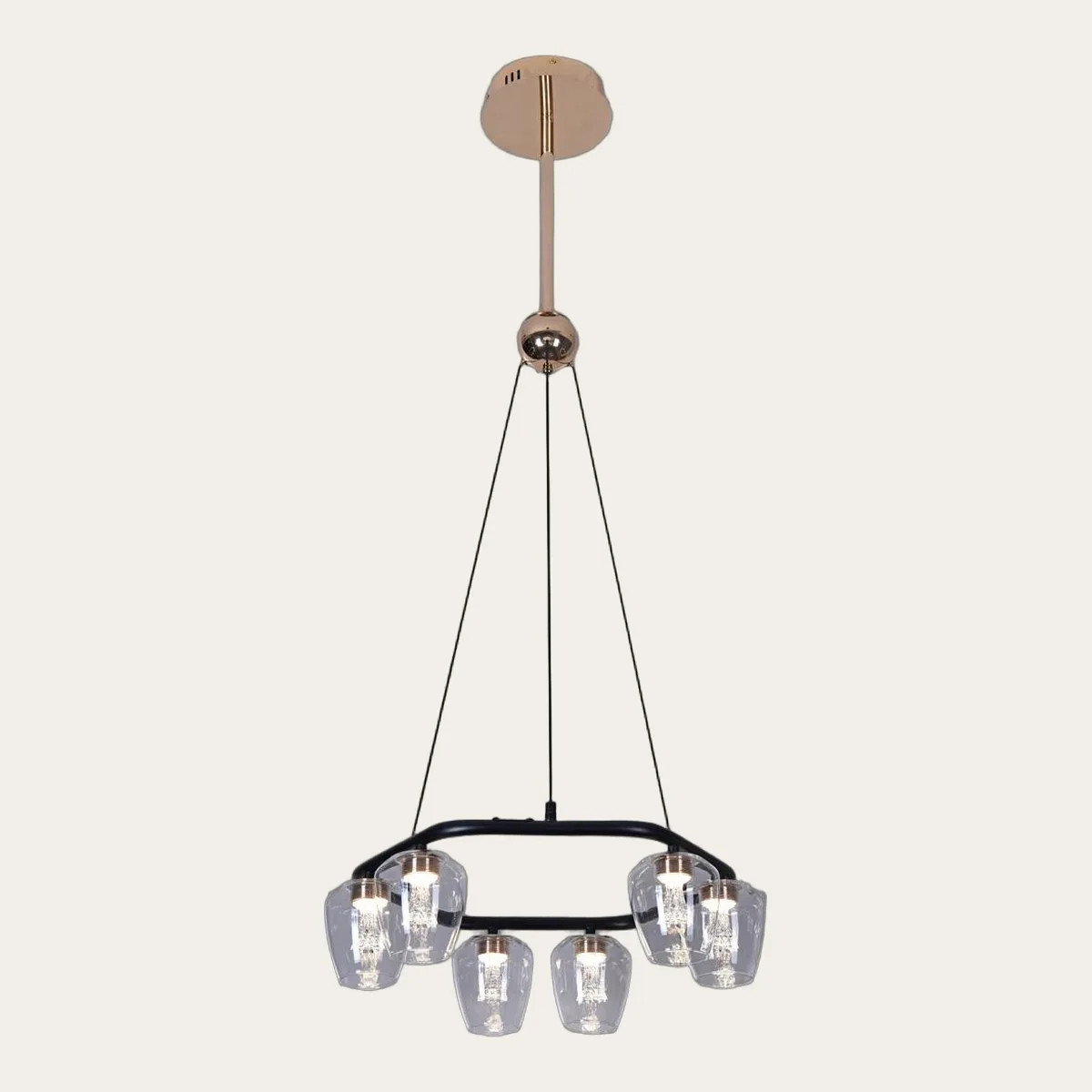 Modern French Light-Luxury Crystal Chandeliers