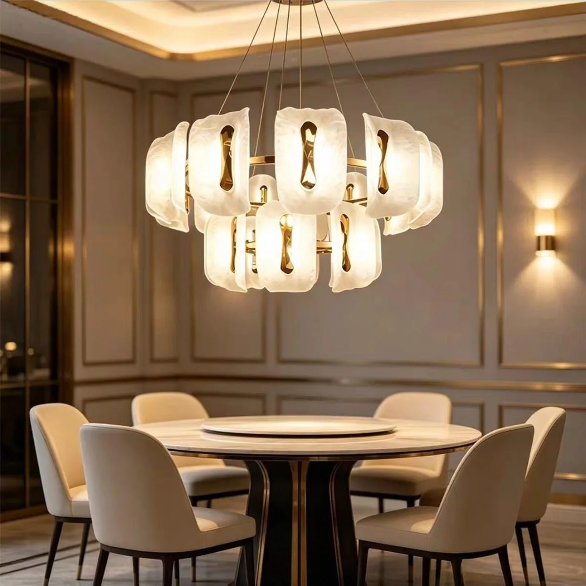 SinWay sinway-murano-215 · Murano Style Crystal Pendant Lamp