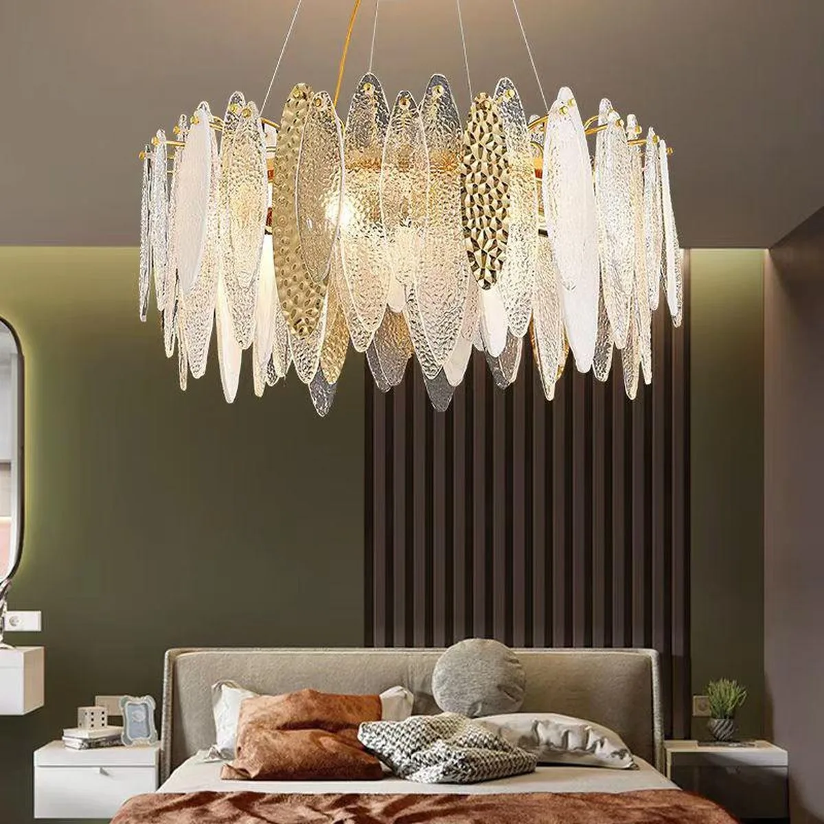 SinWay sinway-murano-109 · Murano Style Crystal Pendant Lamp