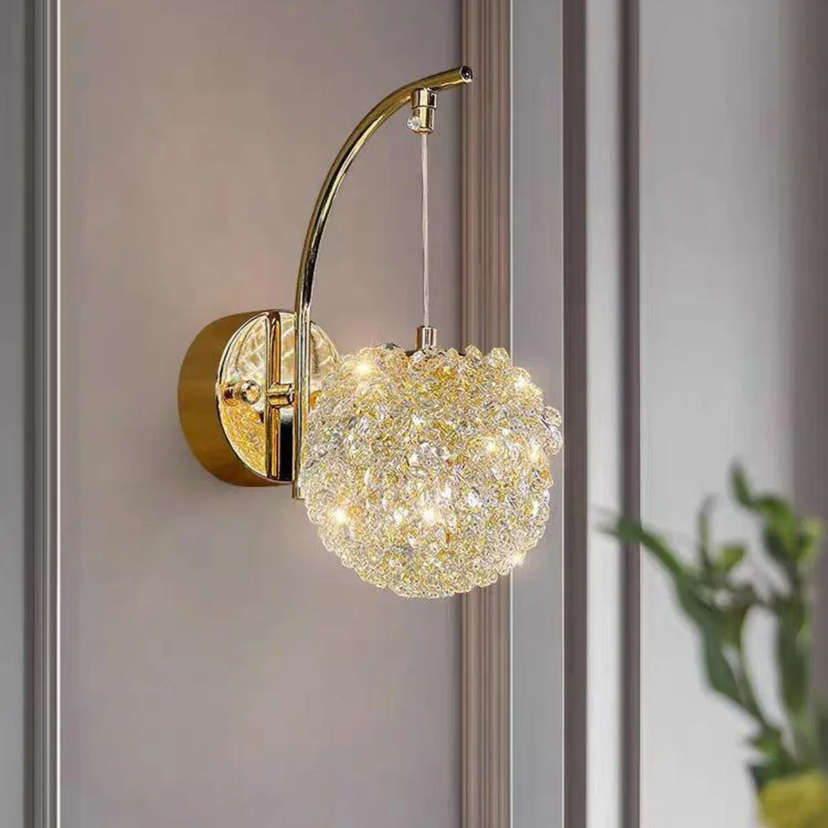SinWay sinway-murano-089 · Murano Style Crystal Pendant Lamp