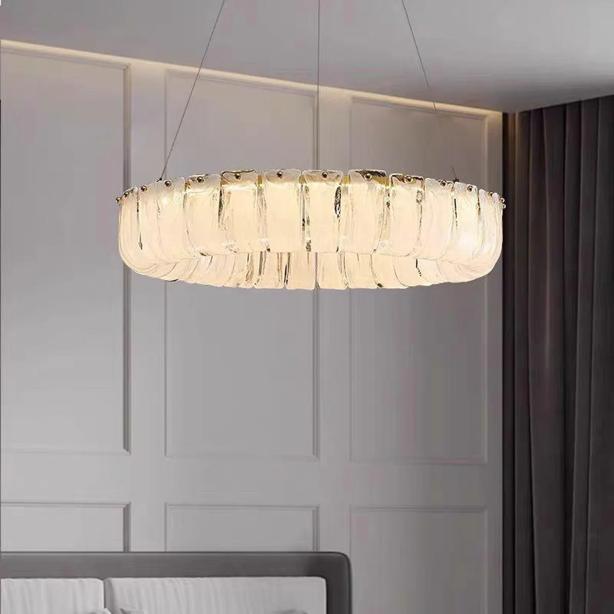 SinWay sinway-murano-134 · Murano Style Crystal Pendant Lamp