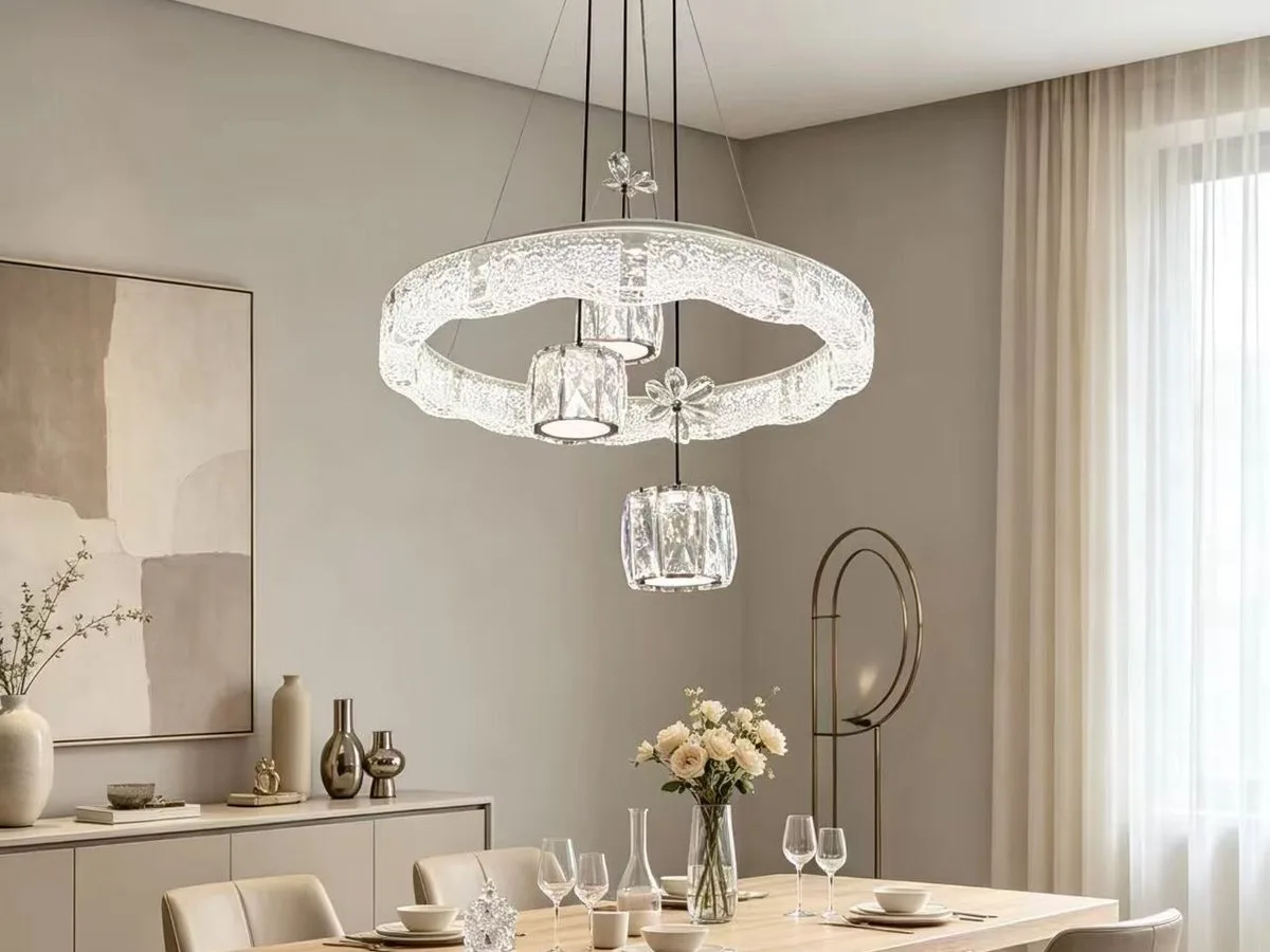 SinWay Aluminum & Acrylic Pendant Lamp &middot; A015