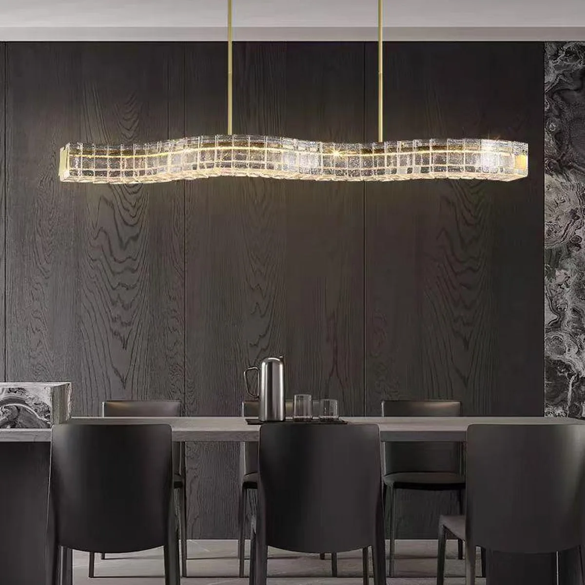 SinWay sinway-murano-115 · Murano Style Crystal Pendant Lamp