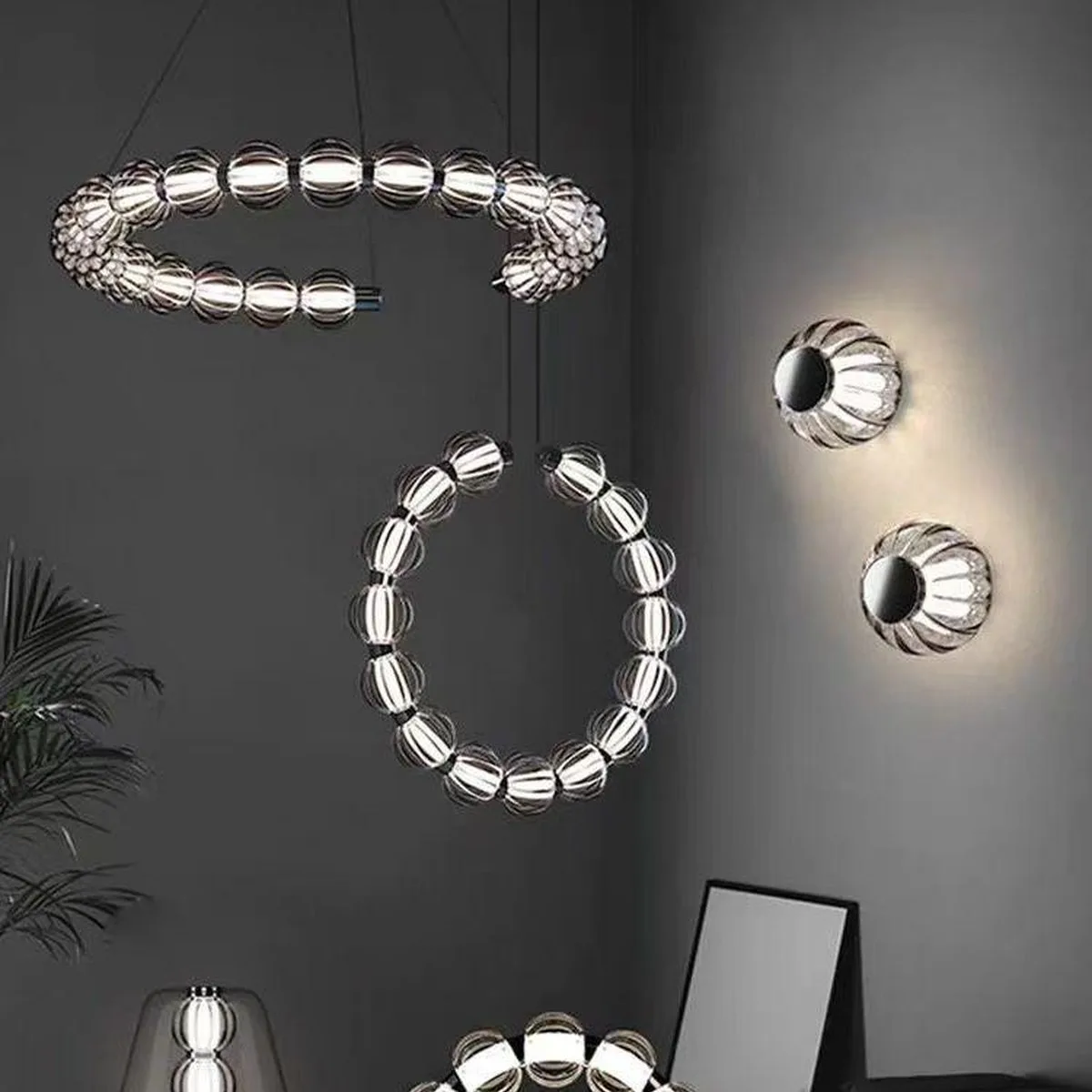 SinWay sinway-murano-070 · Murano Style Crystal Pendant Lamp