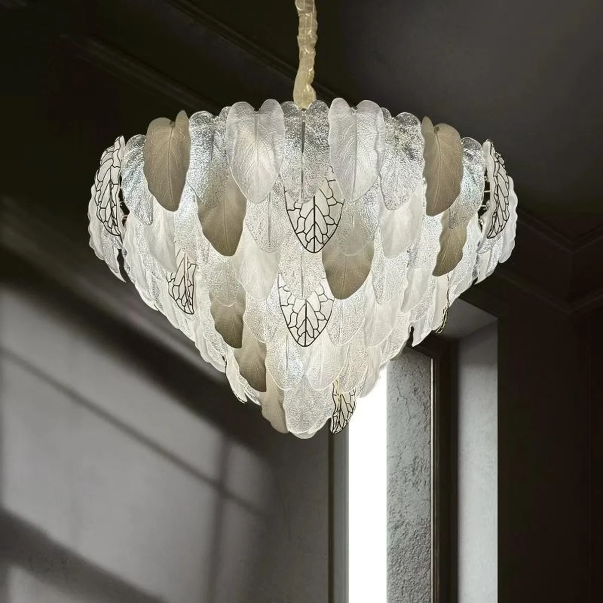 SinWay sinway-murano-221 · Murano Style Crystal Pendant Lamp