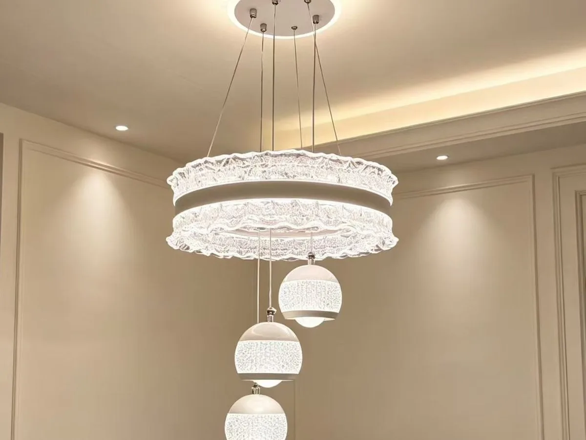 Aluminum & Acrylic Pendant Lamps