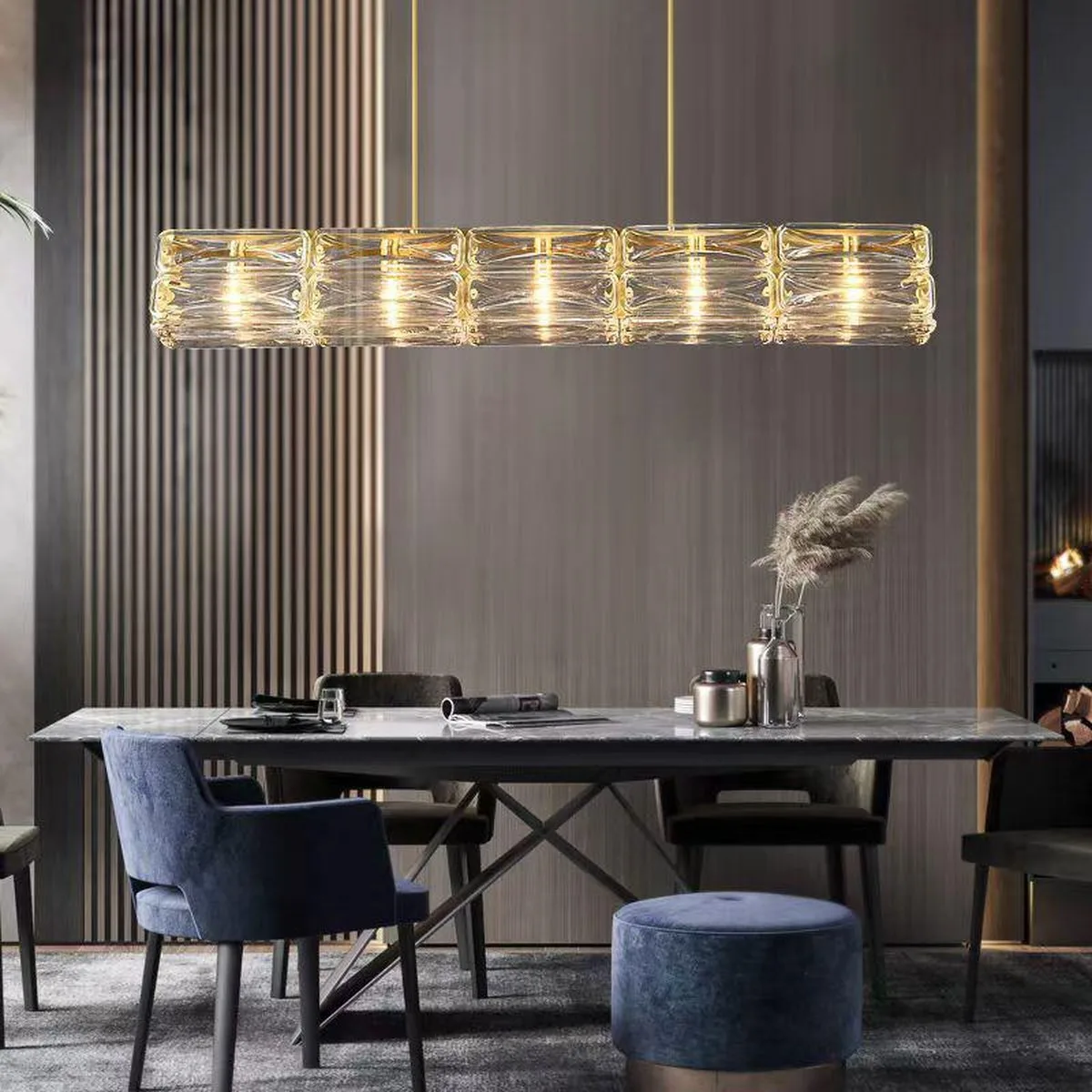 SinWay sinway-murano-026 · Murano Style Crystal Pendant Lamp