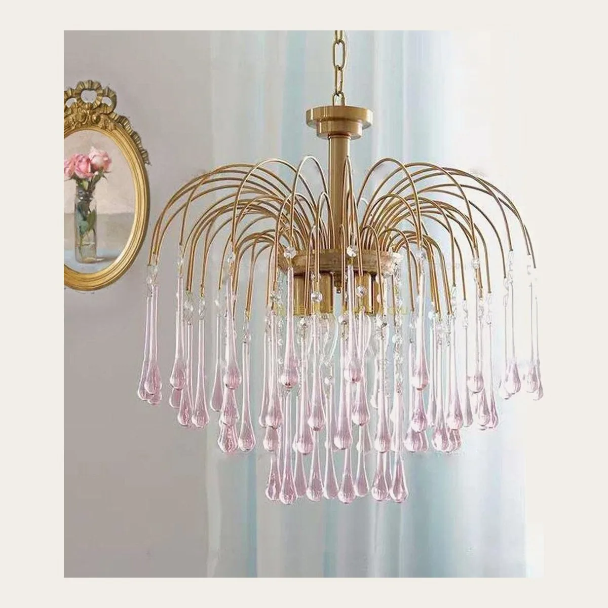 SinWay sinway-murano-187 · Murano Style Crystal Pendant Lamp
